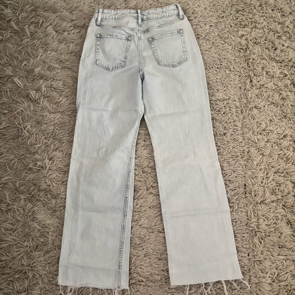 Art Class Light Blue Girls Distressed Jeans Size 10 - Picture 10 of 12
